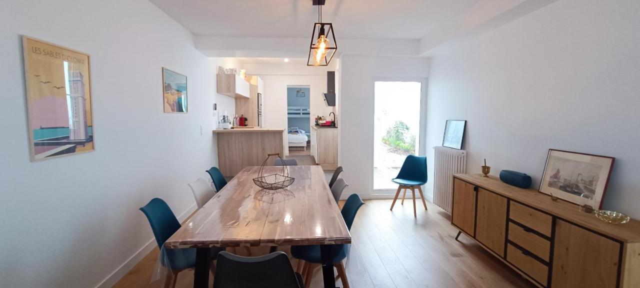 La Tribu -Maison Sablaise A 200M De La Grande Plage レ・サ​​ーブル・ドロンヌ エクステリア 写真